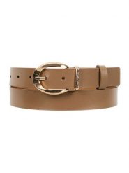 Wojas Skórzany pasek w kolorze beżowym rozmiar: 85. Brązowe paski Wojas, bez wzorów, z materiału. Za 64.99 zł.