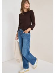 Cecil Koszulka w kolorze brązowym rozmiar: S. Brązowe bluzki Cecil, s, bez wzorów, z bawełny, bez kołnierzyka, bez ramiączek. Za 69.91 zł.