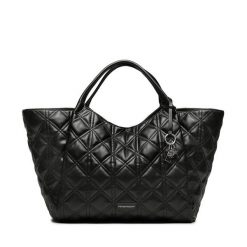 Torebka Emporio Armani. Czarne shopper Emporio Armani, bez wzorów, bez dodatków. Za 1,649.00 zł.
