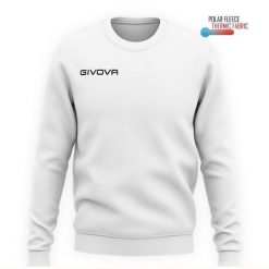 Bluza piłkarska dla dorosłych Givova Maglia One biała. Białe bluzy Givova, m, bez wzorów, bez kaptura. Za 57.84 zł.
