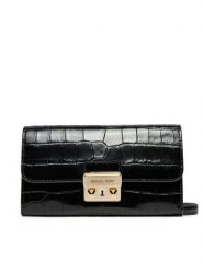 MICHAEL Michael Kors Torebka 32F4G2RC9E Czarny. Czarne listonoszki MICHAEL Michael Kors, bez wzorów, ze skóry, bez dodatków. Za 589.99 zł.