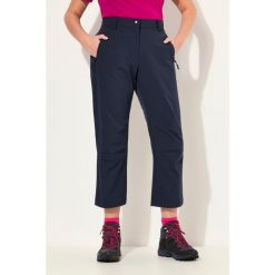 Damskie Spodnie funkcyjne 7/8 szybkoschnące wygodny pas. Niebieskie spodnie dresowe Ulla Popken, plus size, bez wzorów, z elastanu. Za 294.99 zł.