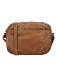 HIDE & STITCHES Skórzana torebka w kolorze jasnobrązowym - 25 x 18 x 5 cm rozmiar: onesize. Brązowe torby na ramię HIDE & STITCHES, bez wzorów, z materiału, na ramię, bez dodatków. Za 195.99 zł.