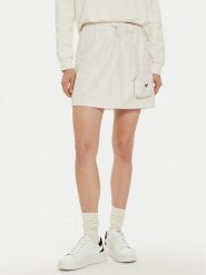 Guess Spódnica mini V4BD00 WGLW2 Écru Regular Fit. Spódnice Guess, xxs, z aplikacjami, z syntetyku, mini. Za 169.99 zł.
