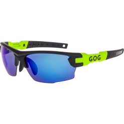 Okulary rowerowe GOG STENO. Czarne okulary przeciwsłoneczne GOG, bez wzorów, sportowe. Za 259.00 zł.