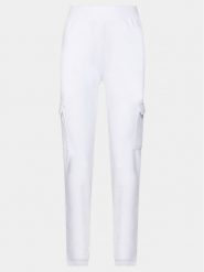 EA7 Emporio Armani Spodnie dresowe 3DTP64 TJKWZ 1100 Biały Regular Fit. Białe spodnie dresowe EA7 Emporio Armani, m, bez wzorów, z dresówki. Za 249.99 zł.