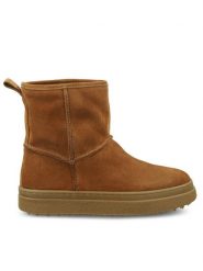 Gant Śniegowce Snowhill 29543781 Brązowy. Brązowe trapery i śniegowce GANT, ze skóry. Za 719.99 zł.
