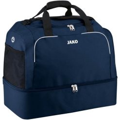 Torba sportowa Jako Classico. Niebieskie torby na ramię JAKO, bez wzorów, z materiału, sportowe, na ramię, duże, bez dodatków. Za 187.45 zł.