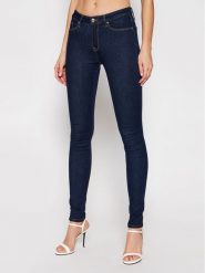 Tommy Hilfiger Jeansy WW0WW14742 Granatowy Skinny Fit. Niebieskie jeansy TOMMY HILFIGER, bez wzorów. Za 249.99 zł.