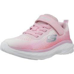 Buty SKECHERS BOUNDLESS COLOR BLITZ Rose. Czerwone trekkingi Skechers, z syntetyku, trekkingowe. Za 195.99 zł.