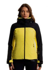 Fischer Kurtka narciarska w kolorze żółto-czarnym rozmiar: XS. Czarne kurtki narciarskie FISCHER, xs, bez wzorów, bez kaptura, narciarskie. Za 591.60 zł.