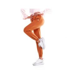 Damskie spodnie dresowe z mankietem ActiveZone. Zielone spodnie dresowe LEONE 1947 APPAREL, l, bez wzorów, z dresówki. Za 151.56 zł.