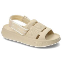 Beżowe Sandały Mustang Lekkie Buty Damskie. Brązowe sandały Mustang, bez wzorów, bez obcasa, bez zapięcia. Za 152.99 zł.
