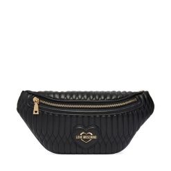 Nerka LOVE MOSCHINO. Czarne torebki klasyczne Love Moschino, bez wzorów, bez dodatków. Za 699.99 zł.