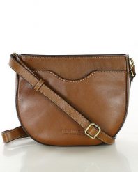 Elegancka torebka damska listonoszka skórzana premium MARCO MAZZINI brązowa. Brązowe torebki klasyczne bez wzorów, ze skóry, bez dodatków. Za 641.99 zł.