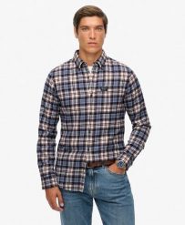 Superdry Koszula Lumberjack z długim rękawem z organicznej bawełny – Relaxed,. Niebieskie koszule Superdry, s, z aplikacjami, z bawełny, klasyczne, bez kołnierzyka, bez ramiączek. Za 387.25 zł.