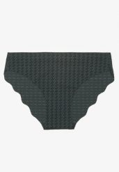 Ciemnozielone Majtki Figi z Bezszwowym Wykończeniem Liliarira. Zielone figi Born2be, s, bez wzorów. Za 4.99 zł.
