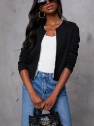 Milan Kiss Kardigan w kolorze czarnym rozmiar: S. Czarne kardigany Milan Kiss, s, bez wzorów. Za 174.02 zł.