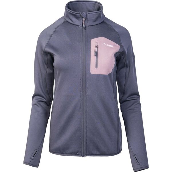 Bluza sportowa damska Elbrus Nomi Wo's. Fioletowe bluzy ELBRUS, s, bez wzorów, bez kaptura. Za 334.97 zł.