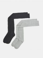 Zakolanówki 2 pack - wielobarwny. Skarpety Sinsay, bez wzorów. Za 17.99 zł.