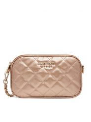 Nine West Torebka LILLA2 Złoty. Żółte listonoszki Nine West, bez wzorów, z materiału, bez dodatków. Za 149.99 zł.