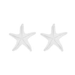 Kolczyki Starfish, posrebrzane. Kolczyki Lilou, posrebrzane, na sztyftcie. Za 169.00 zł.