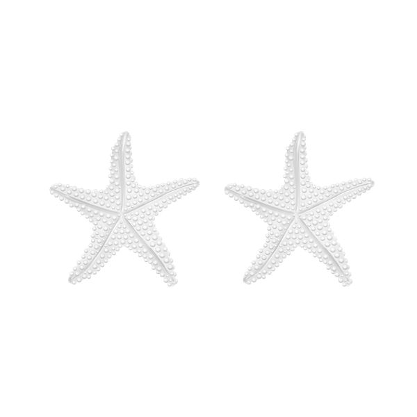 Kolczyki Starfish, posrebrzane. Kolczyki Lilou, posrebrzane, na sztyftcie. Za 169.00 zł.