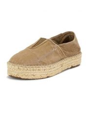 Natural world Espadryle w kolorze beżowym rozmiar: 40. Brązowe espadryle Natural World, bez wzorów, bez obcasa, bez zapięcia. Za 130.99 zł.