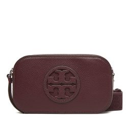 Torebka Tory Burch. Czerwone listonoszki Tory Burch, bez wzorów, bez dodatków. Za 1,479.00 zł.