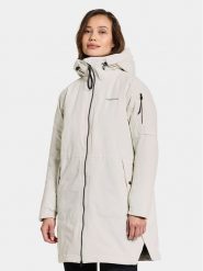 Didriksons Parka Ella Wns Parka 2 504835 Beżowy Regular Fit. Brązowe parki Didriksons, z syntetyku, bez kaptura. Za 1,199.00 zł.