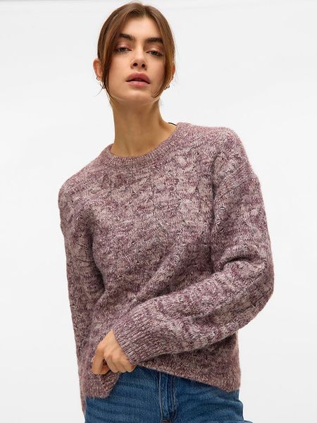 Vero Moda Sweter w kolorze jasnoróżowym rozmiar: L. Różowe swetry Vero Moda, l, bez wzorów, z wełny, bez ramiączek. Za 144.24 zł.