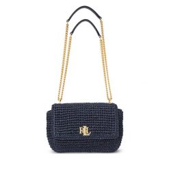 Torebka LAUREN RALPH LAUREN. Niebieskie torebki klasyczne Lauren Ralph Lauren, bez wzorów, bez dodatków. Za 1,019.00 zł.