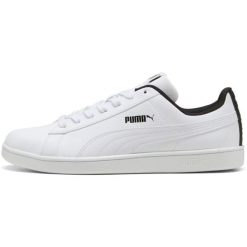 Buty sportowe Puma Up Sko. Białe obuwie sportowe Puma, ze skóry ekologicznej, bez zapięcia. Za 290.00 zł.