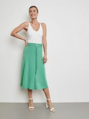 Gerry Weber Spódnica w kolorze turkusowym rozmiar: 36. Niebieskie spódnice Gerry Weber, bez wzorów, z tkaniny, midi. Za 149.66 zł.