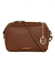 Mia Tomazzi Skórzana torebka "Astolfo" w kolorze brązowym - 23 x 16 x 11 cm rozmiar: onesize. Brązowe torby na ramię Mia Tomazzi, bez wzorów, z materiału, na ramię, bez dodatków. Za 218.05 zł.