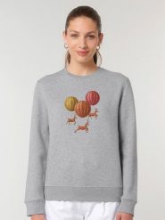 WOOOP Bluza w kolorze szarym rozmiar: XS. Szare bluzy Wooop, xs, bez wzorów, bez kaptura. Za 108.99 zł.