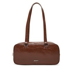 Torebka JENNY. Brązowe torebki klasyczne Jenny, bez wzorów, bez dodatków. Za 109.99 zł.