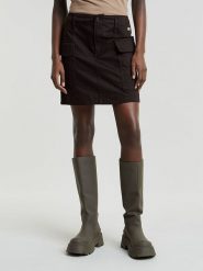 G-Star Spódnica w kolorze czarnym rozmiar: W25. Czarne spódnice G-Star, bez wzorów, retro, mini. Za 161.73 zł.