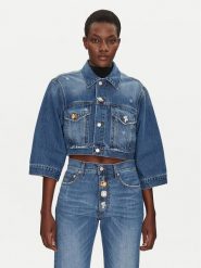 ViCOLO Kurtka jeansowa DD5216 Granatowy Regular Fit. Niebieskie kurtki ViCOLO, l, bez wzorów, z bawełny, bez kaptura. Za 549.99 zł.