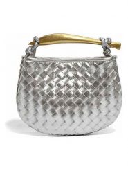 SUVRAI Torebka w kolorze srebrnym -22 x 4 cm rozmiar: onesize. Szare torby na ramię SUVRAI, bez wzorów, z materiału, przez ramię, bez dodatków. Za 121.99 zł.