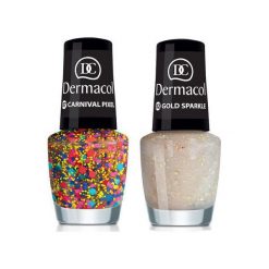 Dermacol Nail Polish With Effect Lakier do paznokci 06 Yellow Pixel 5ml. Lakiery Dermacol. Za 12.39 zł.