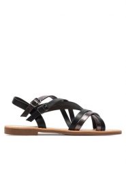 ONLY Shoes Sandały Onlmandala-18 15319496 Czarny. Czarne sandały ONLY SHOES, bez wzorów, ze skóry, bez obcasa, na płaskiej podeszwie, bez zapięcia. Za 129.99 zł.
