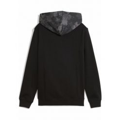 Młodzieżowa bluza z kapturem Essentials Camo PUMA Black. Czarna bluzy Puma, m, bez wzorów, z kapturem. Za 199.00 zł.