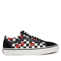 Tenisówki Vans. Czarne trampki Vans, bez wzorów, bez zapięcia. Za 399.99 zł.