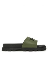 Hunter Klapki HFRU0005251 Zielony. Zielone klapki Hunter, bez wzorów, z tworzywa sztucznego, bez obcasa. Za 129.99 zł.