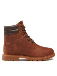Timberland Trapery Linden Woods Wp 6 Inch TB0A156Z2421 Brązowy. Brązowe trapery i śniegowce Timberland, ze skóry. Za 649.99 zł.