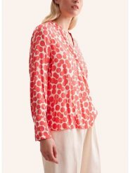Seidensticker Bluzka w kolorze czerwono-białym rozmiar: 42. Białe bluzki Seidensticker, bez wzorów, z wiskozy, bez kołnierzyka, bez ramiączek. Za 206.91 zł.