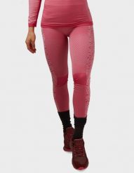 Legginsy termoaktywne damskie Halti Nila Seamless. Czerwone legginsy HALTI, s, bez wzorów, z elastanu. Za 199.99 zł.