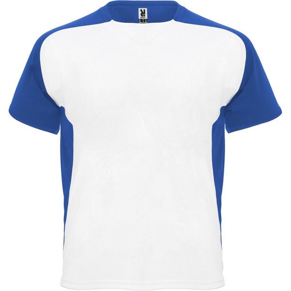Koszulka Sportowa Unisex Dla Dorosłych Bugatti. Niebieskie koszulki sportowe ROLY, bez wzorów, bez ramiączek, trekkingowe. Za 35.99 zł.
