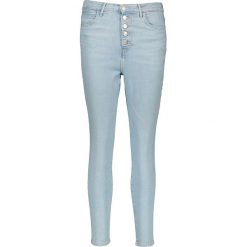 Dżinsy - Skinny fit - w kolorze błękitnym. Niebieskie jeansy Wrangler, l, z aplikacjami, z podwyższonym stanem. W wyprzedaży za 175.95 zł.
